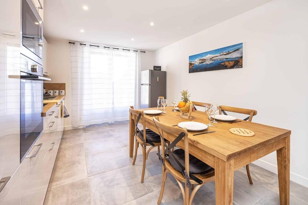 Appartement Modane Wifi Stationnement Gratuit Dış mekan fotoğraf